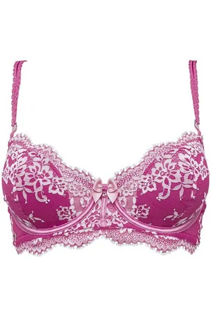Brigitte Bardot Soutien-gorge coques armatures avec broderie florale