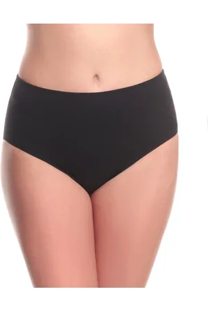 Jolidon Culotte taille haute en coton noire