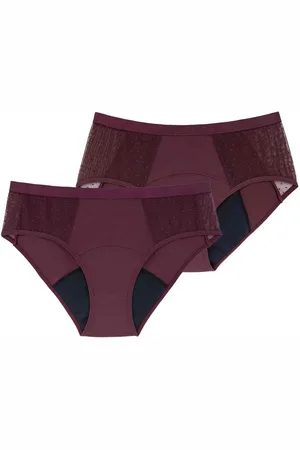 Dorina Lot de 2 Shorties - Rouge
