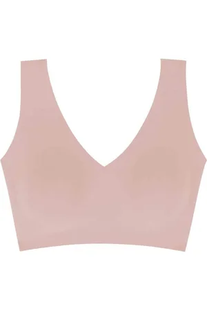 Dorina Bralette à coques fines sans armatures Bretelles Larges - Clair