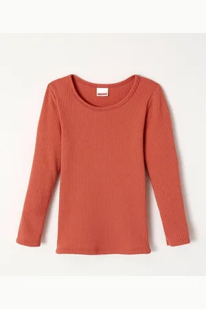 Damart Tee Shirt Enfant Manches Longues Bois De Rose Thermolactyl