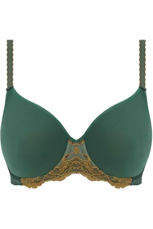 Wacoal Soutien-gorge coques moulées armatures à Dentelle Florale Dorée