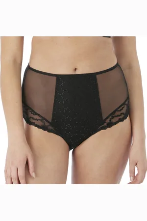 Fantasie Culotte taille haute ANA noire en nylon