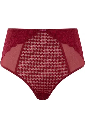 Panache Culotte taille haute - Rouge
