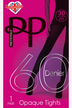 Pretty Polly Collant opaque 60D en nylon