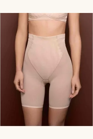 Bye Bra Panty taille haute gainant Beige