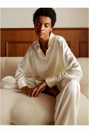Lilysilk Viola Pyjama surdimensionné en soie
