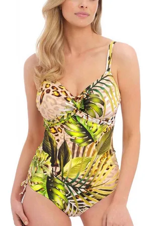 Fantasie Maillot de bain une pièce Armatures - Jaune en nylon