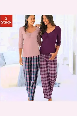 Petite Fleur Bas de pyjamas - Rayure en coton