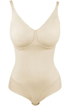 Miraclesuit Body moulé gainant armatures beige en nylon