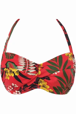 Fantasie Haut de maillot de bain bandeau armatures ROUGE
