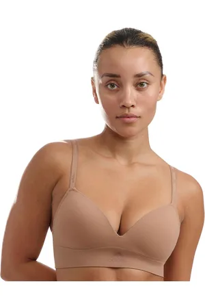 Eminence Brassière femme échancré Active Seamless Adidas Sport - beige