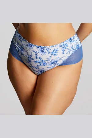 Sculptresse Culotte taille haute bleue