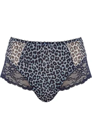 Panache Culotte taille haute bleue