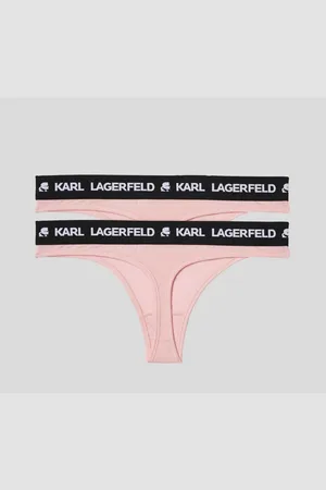 Karl Lagerfeld Lot de 2 strings logotés
