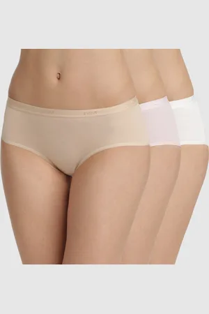 Dim Lot de 3 boxers beige en coton