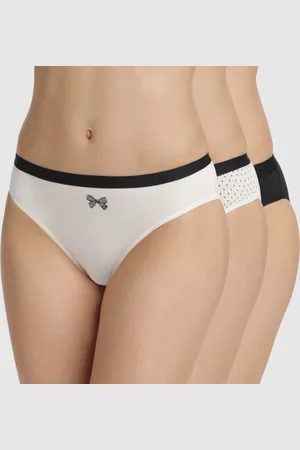 Dim Lot de 3 culottes coton noires