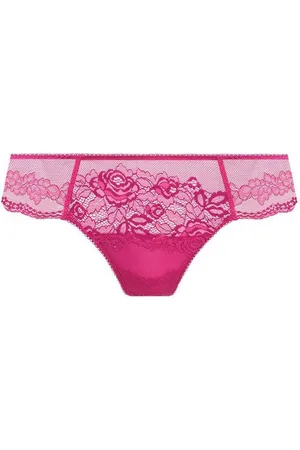 Wacoal Tanga - Violet en nylon