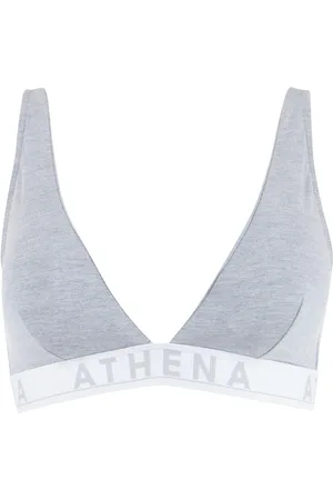 ATHENA Soutien-gorge triangle sans armatures à coques amovibles femme Easy Color en coton