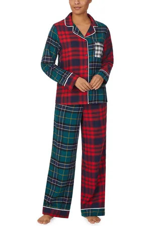DKNY Ensembe Pyjama à Manches Longues en coton