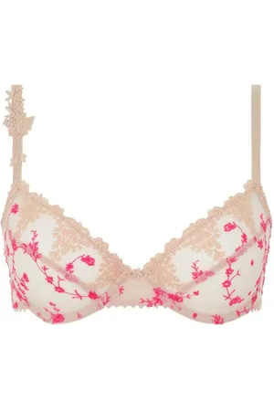 Passionata Soutien Gorge Armature Motif Fleurs - WHITE NIGHTS