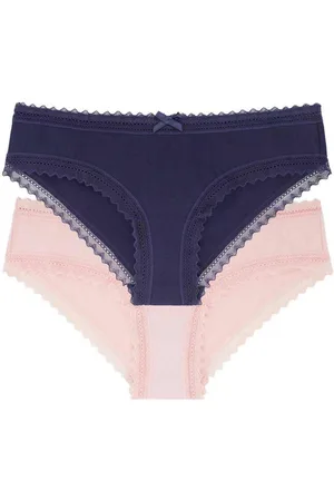 Dorina Lot de 2 culottes 17 en coton