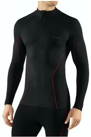 Falke Warm Zip Shirt Tight Fit Homme