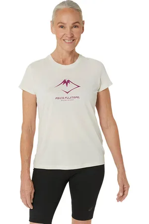Asics Fujitrail Logo Short Sleeve Top Femme