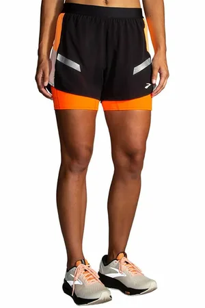 Brooks Running Run Visible 4” 2In1 Short 2.0 Femme