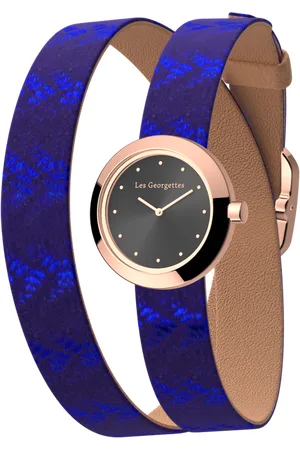 Les Georgettes Montre réversible Batik / Grès