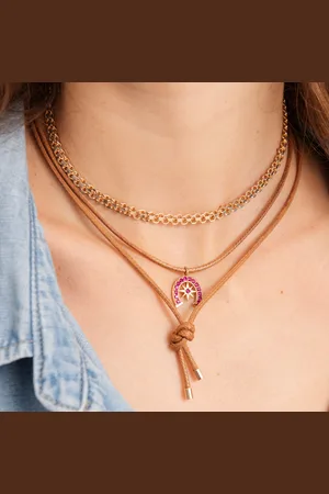 Les Georgettes Collier Scoubidou