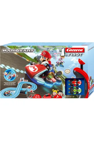 Carrera Circuit de course FIRST pour tout-petits (Mario Kart)