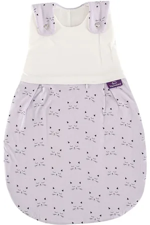 TRÄUMELAND Gigoteuse bébé à motif chat (0-2 mois)