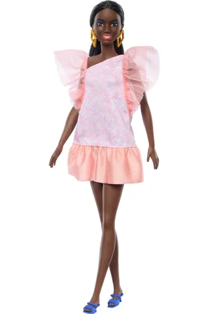 Barbie Poupée collection - You can be anything (Robe pêche HRH14 Fashionista)