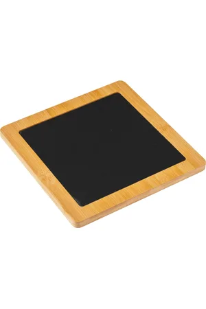 WENKO Planche en bambou (carré 25cm)