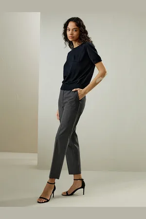 Lilysilk Pantalon Laine Design Intemporel 100 % Laine Mérinos Italienne Élégance Intemporelle Et tyle ophistiqué 32