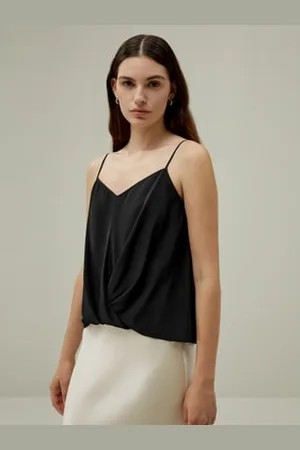 Lilysilk Top oie Avec Plis À L