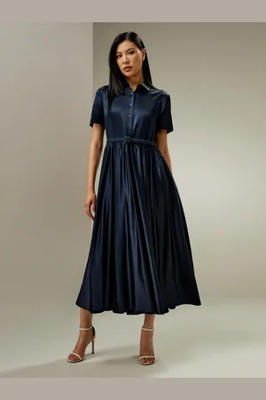 Lilysilk Robes En oie Longues Col Chemise, Poches Latérales 100% oie Naturelle Léger Et Résistant Aux Rides 42