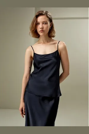 Lilysilk Top oie Femme Coupe Ajustée 100% oie De Mûrier Mettant En Valeur La Féminité Douceur Contre La Peau L