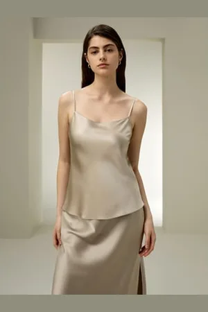 Lilysilk Top oie Femme Coupe Ajustée oie De Mûrier De Haute Qualité Mettant En Valeur La Féminité Douceur Contre La Peau L