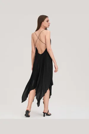 Lilysilk Robe oie Longue Femme Ourlet Irrégulier Et es Plis oleil oie Naturelle De Qualité ûr Et Non Toxique Robe 12