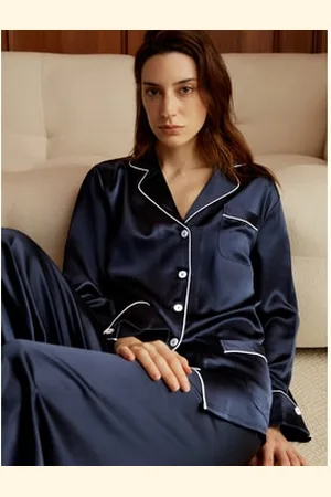 Lilysilk Pyjama oie Femme Luxe 2 Poches Avant Et 1 Poche Poitrine Gauche oie De Haute Qualité Convivial Pour Les Personnes Allergiques L