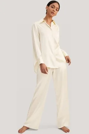 Lilysilk Pyjama Femme oie Pantalon À Taille Élastique Pure oie Naturellement Antibactérien ans Produits Chimiques Nocifs L