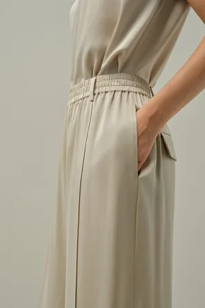 Lilysilk Pantalons En oie Infroissable oie uédée Un Confort Inégalé Modèle Classique 46