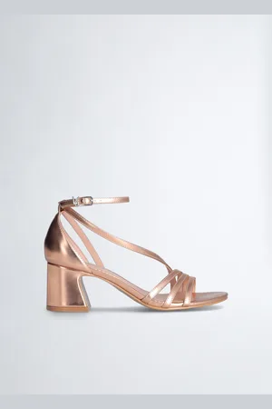 Liu Jo Liu Jo Sandales À Talons Métallisées