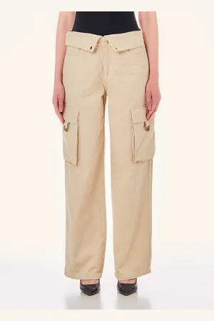 Liu Jo Liu Jo Pantalon Cargo À Taille Haute