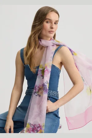 Liu Jo Liu Jo Étole Avec Logo À Fleurs