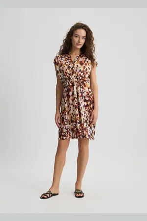 Liu Jo Liu Jo Robe En Satin Imprimé Animal