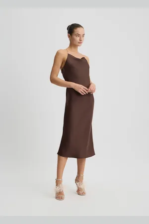 Liu Jo Liu Jo Robe Midi En Satin