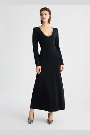 Liu Jo Liu Jo Robe En Maille Avec Strass